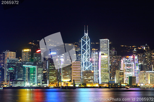 Image of Hong Kong at night