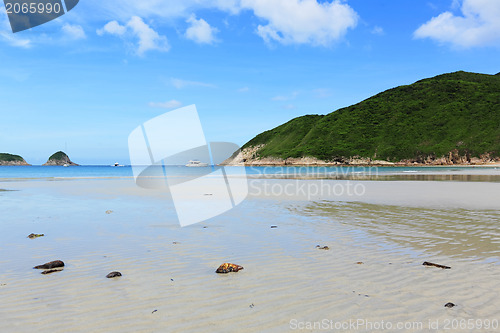 Image of Sai Wan beach in Hong Kong