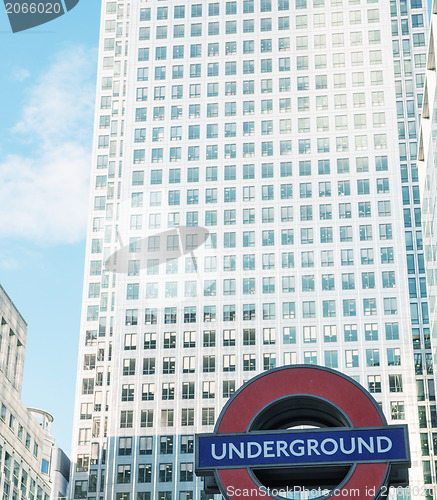 Image of LONDON – SEP 27: Close up of a traditional station sign for th