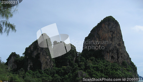 Image of Beautiful view of Thai Island and its colors in summer season, S