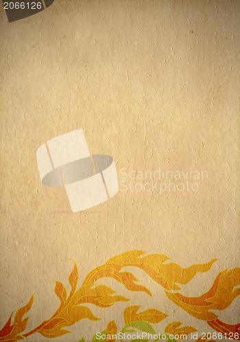 Image of art antique thai tradition stripe background with space 