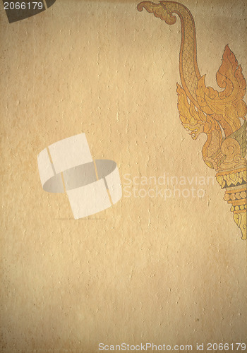 Image of art antique thai tradition stripe background with space 