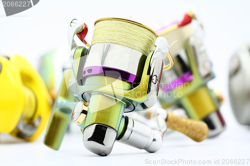 Image of fishing reel