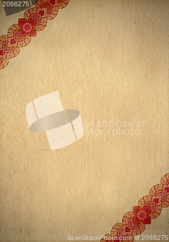 Image of art antique thai tradition stripe background with space 