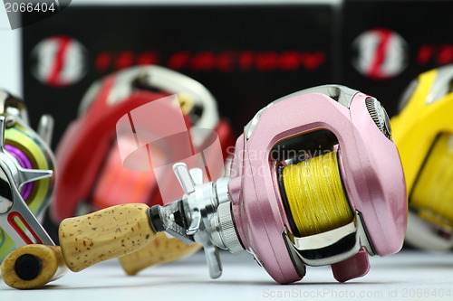 Image of fishing reel