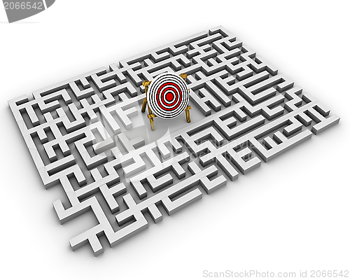 Image of labyrinth - target