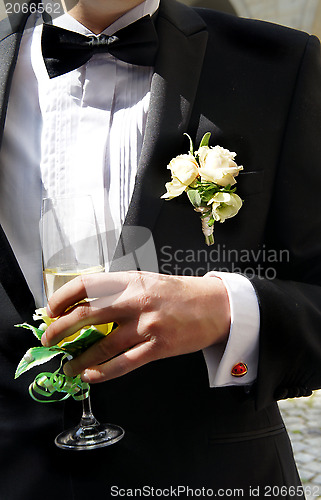 Image of Well dressed groom