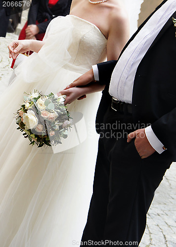Image of Bride ang groom