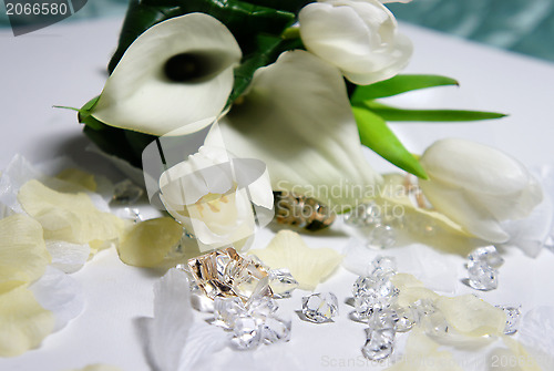 Image of Beautiful wedding bouquet	