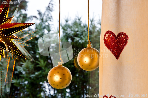 Image of Christmas decorations