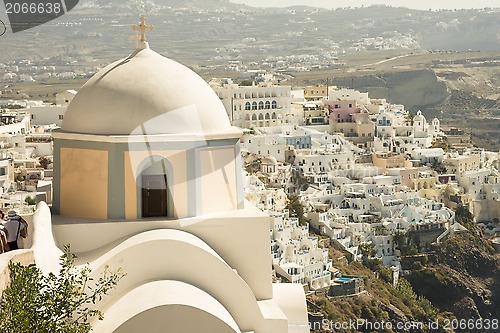 Image of Santorini cupola