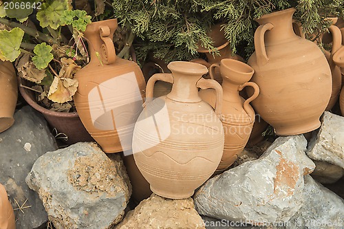 Image of Greece ceramic pots