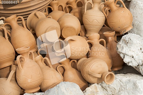 Image of Greece ceramic pots