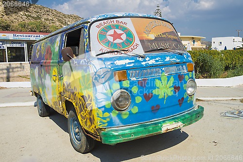 Image of Hippie bus