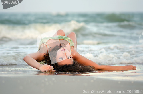 Image of Attractive young woman