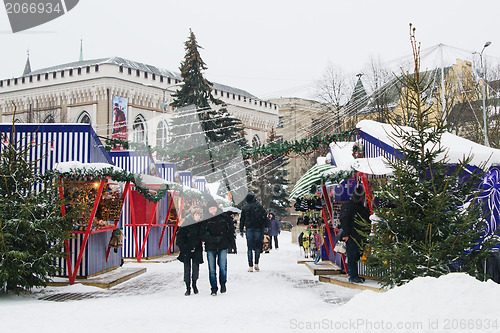 Image of The christmas market in Riga 