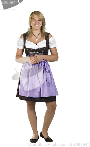 Image of woman in a dirndl