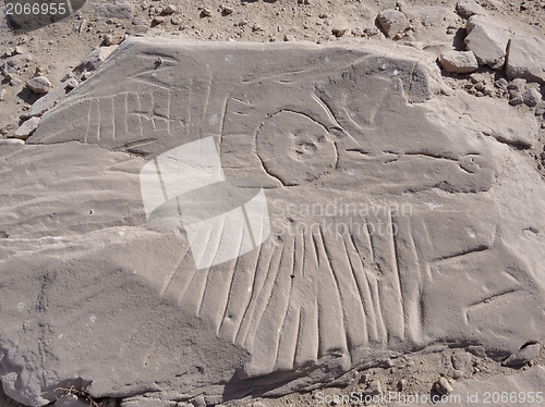 Image of stone scorings