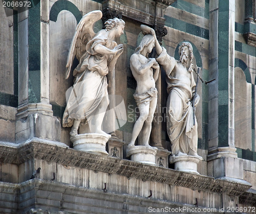 Image of architectural detail in Florence