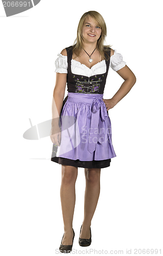 Image of woman in a dirndl