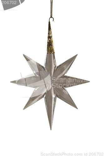 Image of The star on white