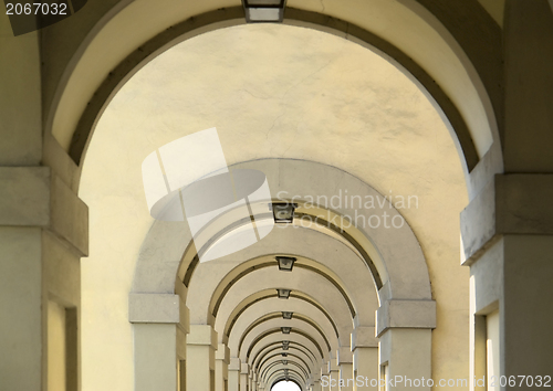 Image of architectural detail in Florence