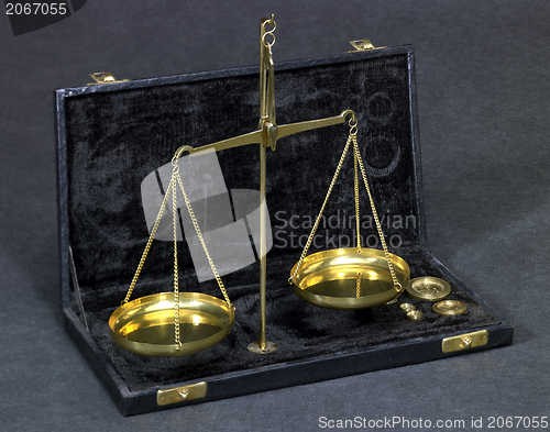 Image of historic scales