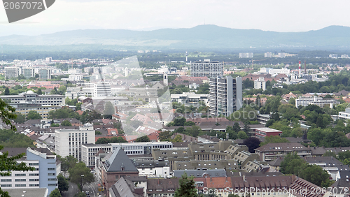 Image of Freiburg im Breisgau at summer time