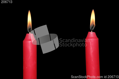 Image of Candle with path