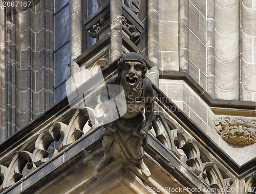 Image of gargoyle in Prague