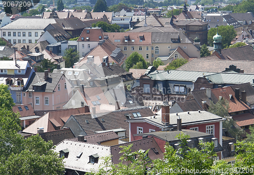 Image of Freiburg im Breisgau at summer time