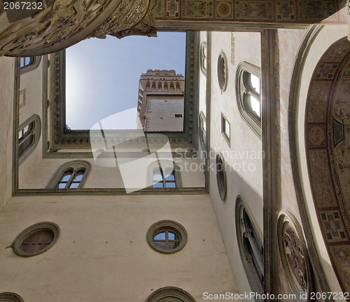 Image of architectural detail in Florence