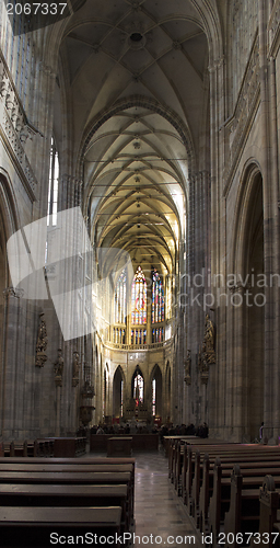 Image of inside St. Vitus Cathedral