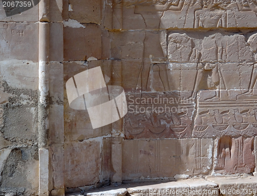 Image of detail at Deir el-Hagar