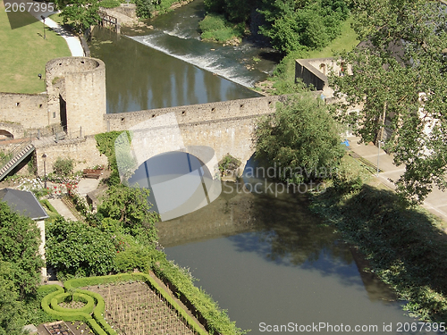 Image of bridge in Luxembourg