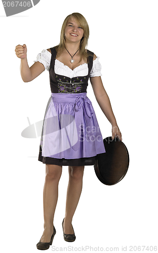 Image of woman in a dirndl