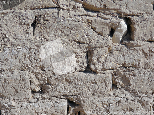 Image of adobe wall