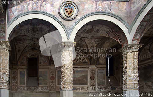 Image of architectural detail in Florence