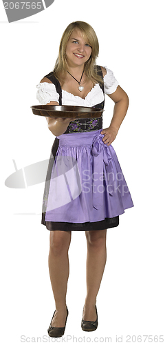 Image of woman in a dirndl