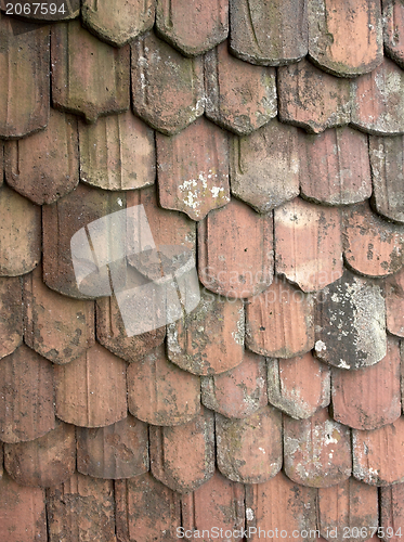 Image of rundown roof tiles