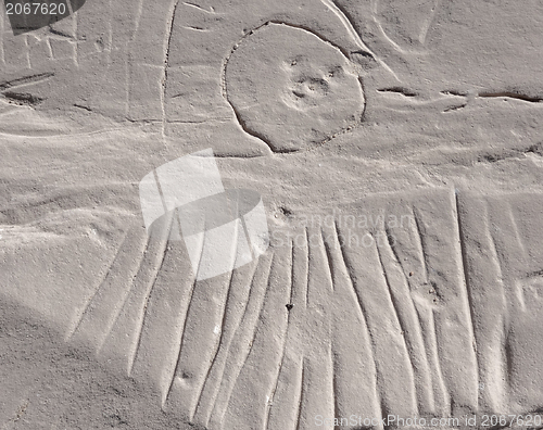 Image of stone scorings