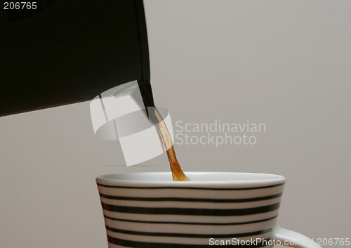 Image of pouring coffee