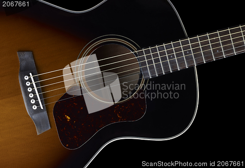 Image of Acoustic Guitar detail