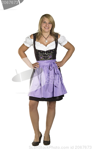 Image of woman in a dirndl