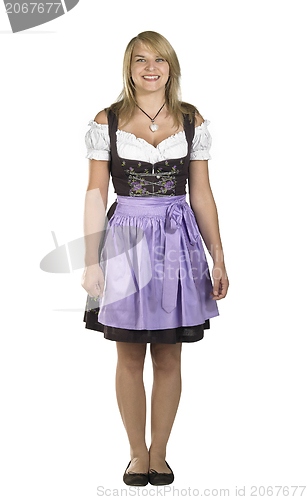 Image of woman in a dirndl