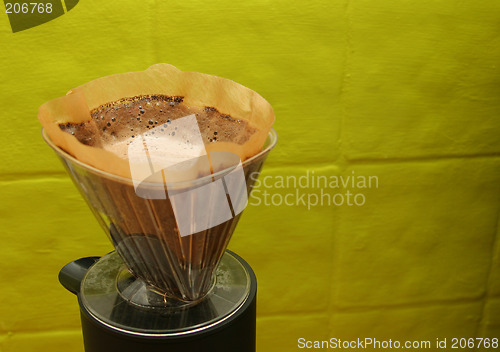 Image of Making coffee