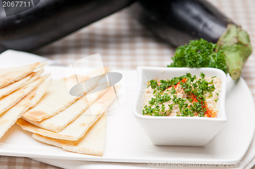 Image of moutabal baba ghanoush eggplant dip