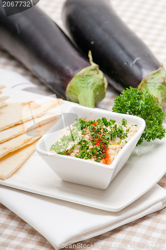 Image of moutabal baba ghanoush eggplant dip