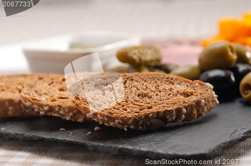 Image of assorted cold cut platter