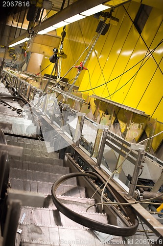 Image of Escalator construction works